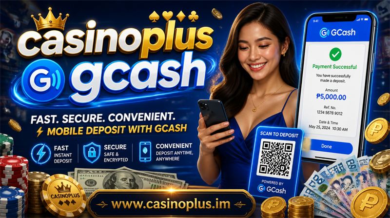 Casinoplus gcash mobile casino screen